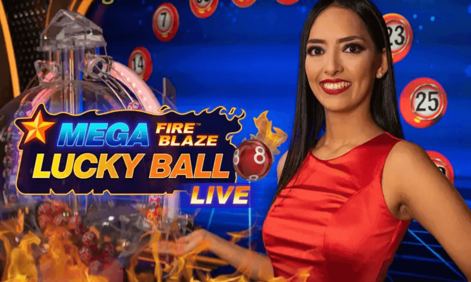 Mega Fire Blaze Lucky Ball